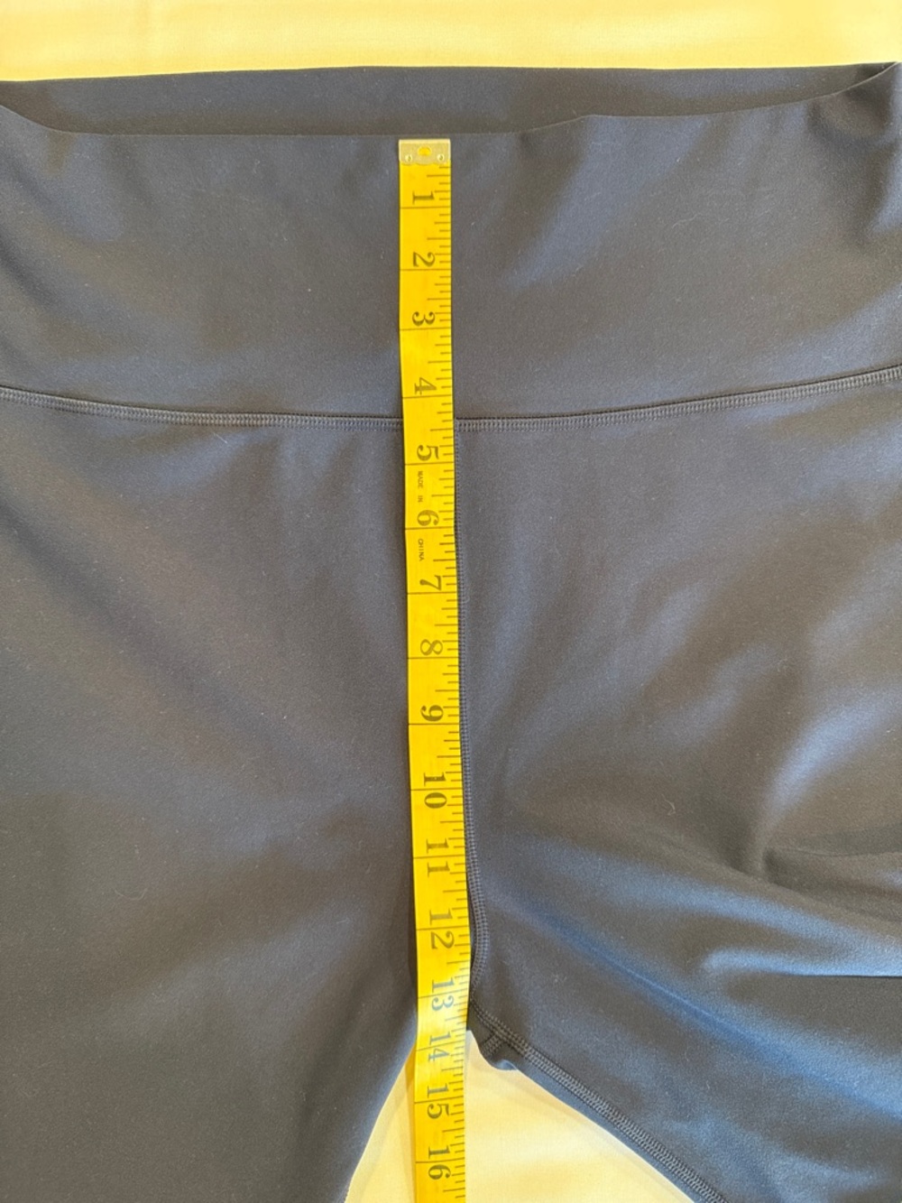 PELOTON Navy Blue Cadent High-Rise Ankle Crop Leggings Bike Cycle XXL ~ Like New - Picture 10 of 13